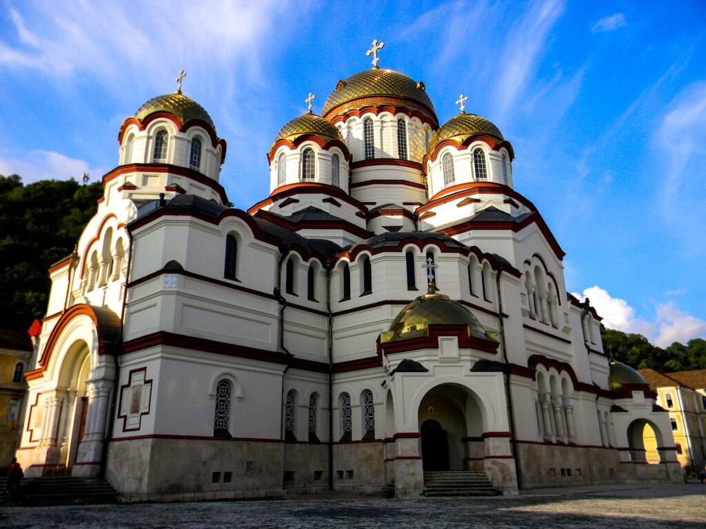 Фото Новоафонского монастыря