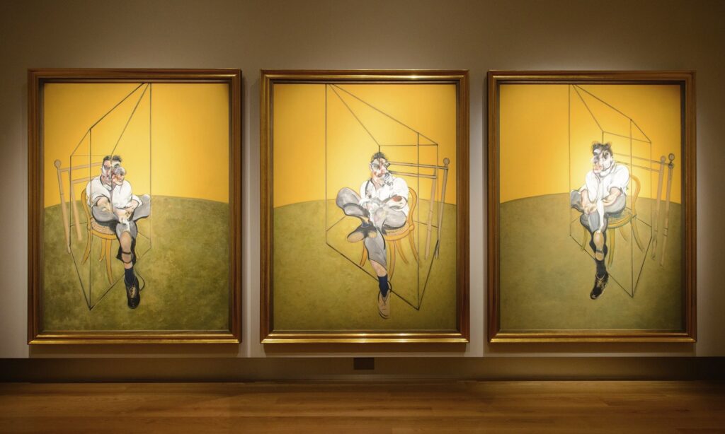 Триптих «Три наброска к портрету Люсьена Фрейда», Фрэнсис Бэкон