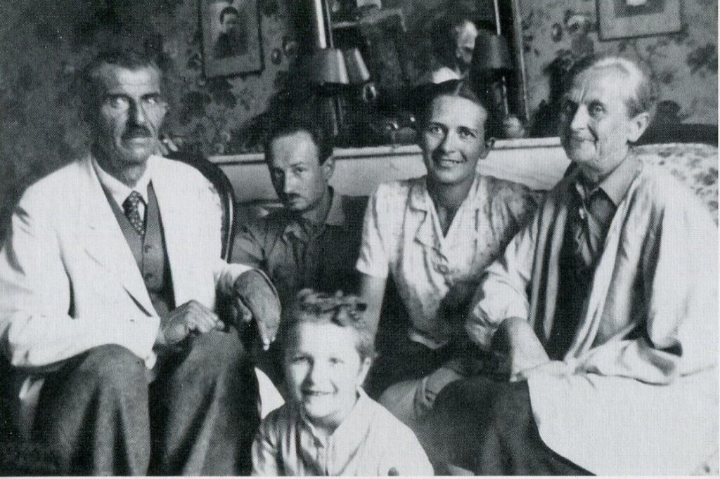 Семья Завадовских на ферме Сен-Жан
