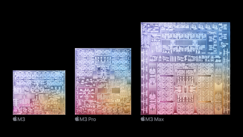 Процессоры M3, M3 Pro и M3 Max