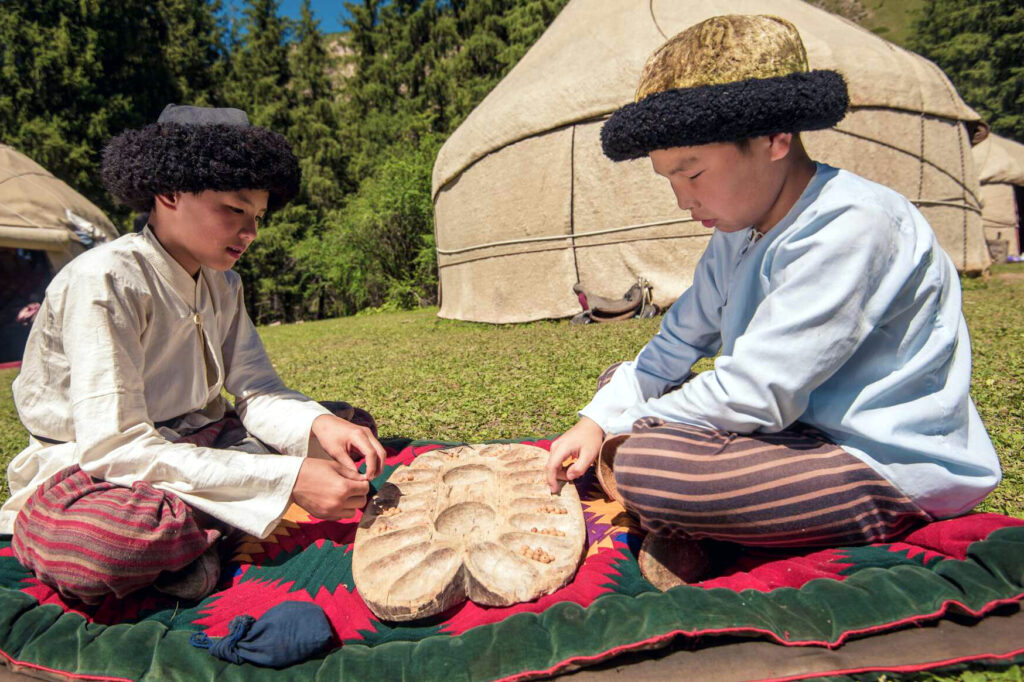 Народные игры Киргизии