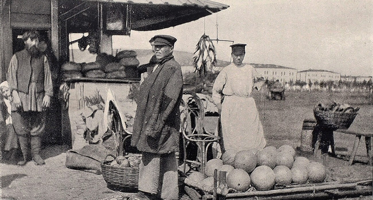 Рынок в Забайкалье