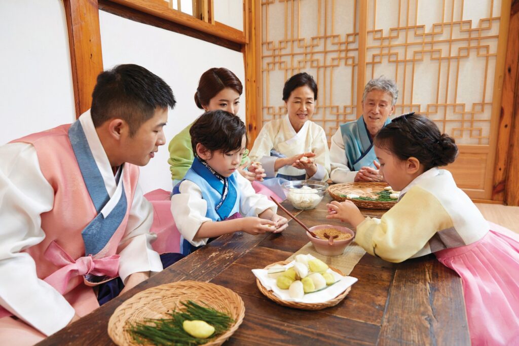 Семейные традиции Кореи