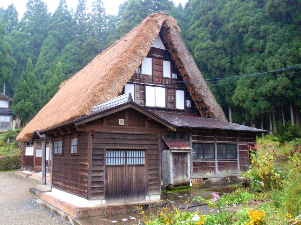 Традиционные дома японской глубинки
