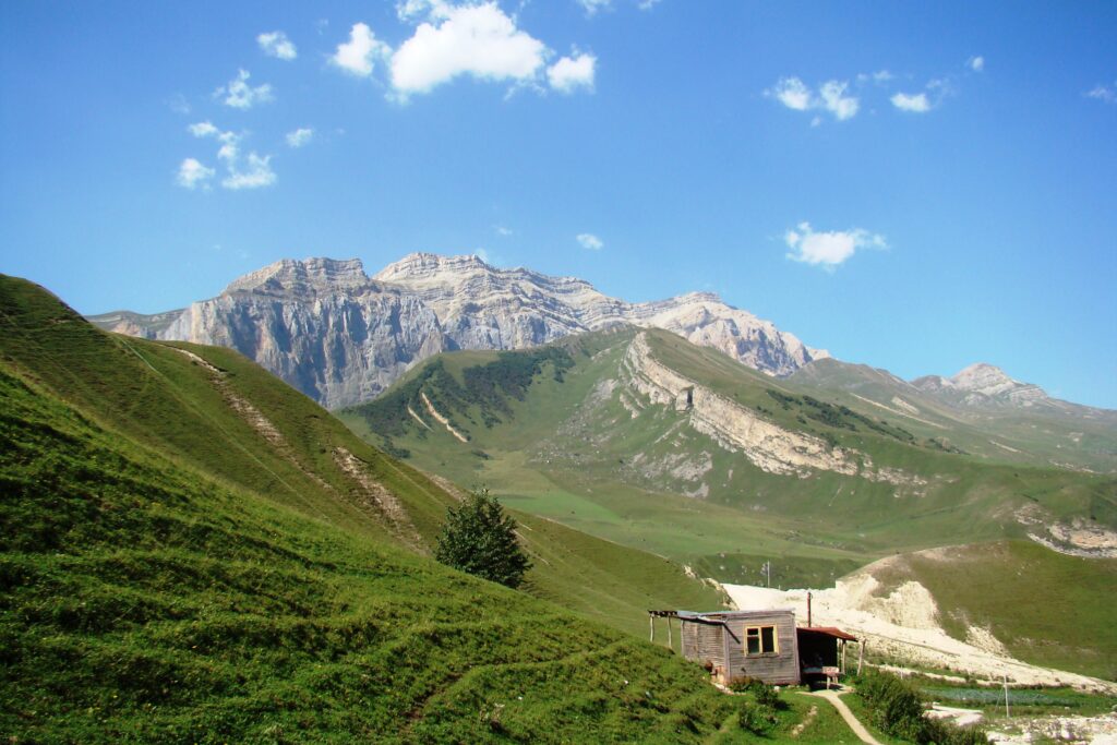 Большой Кавказский хребет. Гора Шахдаг