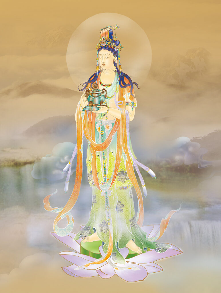Интересные образы мифологии Китая. Богиня Гуаньинь.
